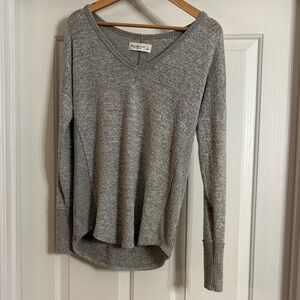 Abercrombie and Fitch Soft AF V-Neck Women's Sweater